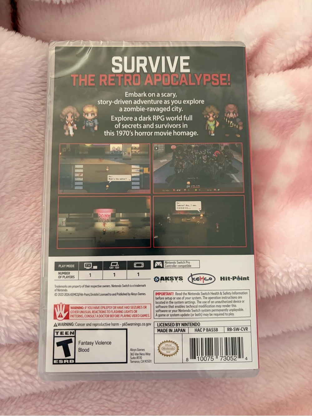 SEALED Nintendo Switch Raging Bytes Video Game - Picture 2 of 3